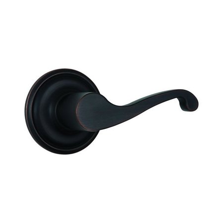 BRINKS COMMERCIAL Brinks Push Pull Rotate Glenshaw Oil Rubbed Bronze Passage Lever 1.75 in. 23054-150